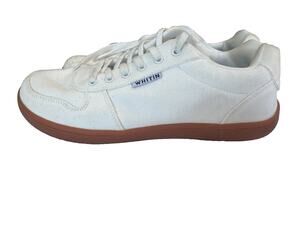 WHITIN Women's Wide Toe Box Barefoot Minimalist Shoes White EU 41 Gum Sole
